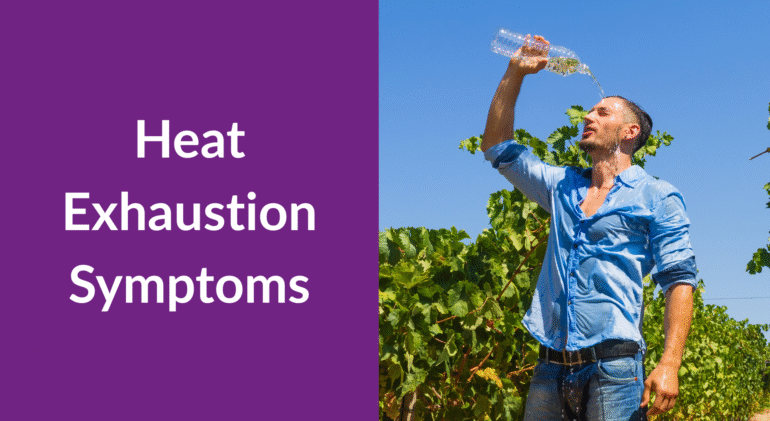 Heat Exhaustion Symptoms Heat Exhaustion Symptoms