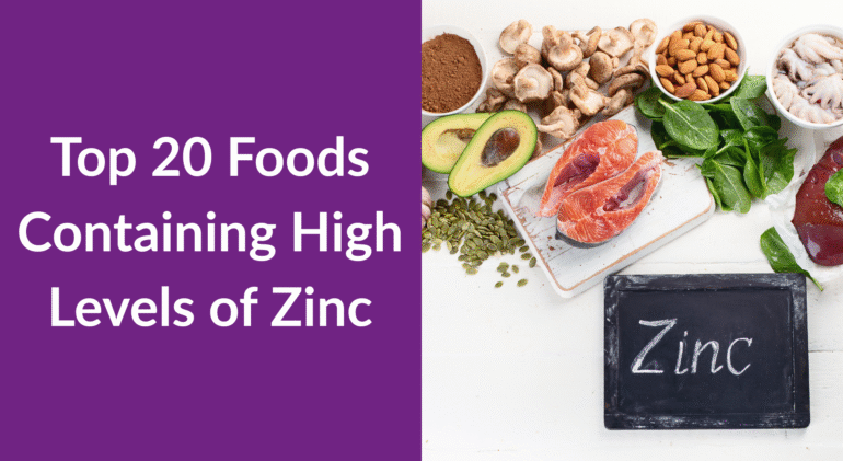 Top 20 Foods Containing High Levels of Zinc Top 20 Foods Containing High Levels of Zinc