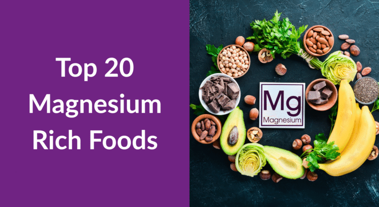 Top 20 Magnesium Rich Foods Top 20 Magnesium Rich Foods